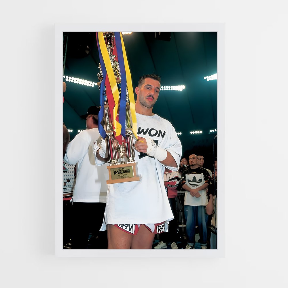Poster La Victoire d'Andy – affiche Kick-boxing (vue 3)